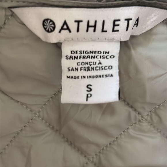 Athleta Whisper Featherless Metallic Jacket - Picture 5 of 7